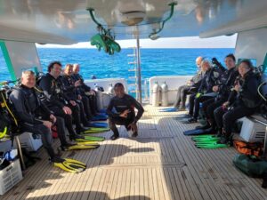 Nach dem Tauchgang ist vor dem Tauchgang