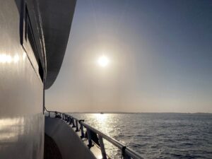 Am Ende eines schönen Tauchtages