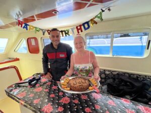 Delfine und ein unvergesslicher 75. Geburtstag