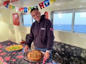 Zwei schöne Geburtstagstauchgänge für Bibo