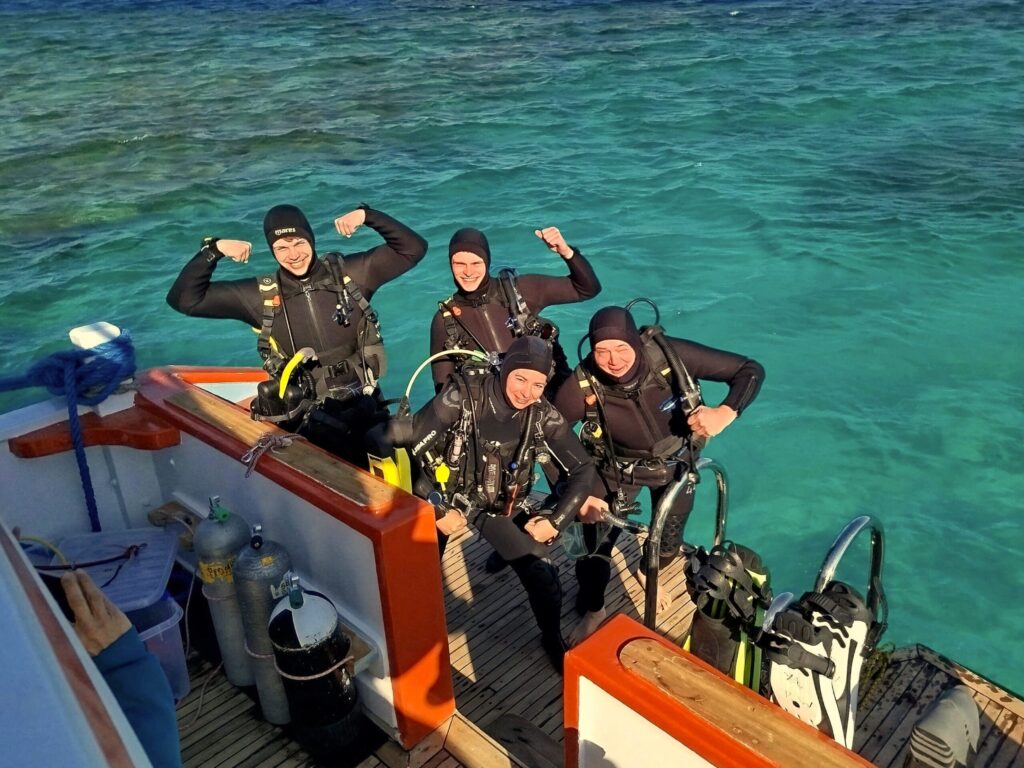 Tauchplätze ganz für uns allein