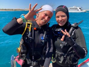 Advanced Open Water Kurs mit viel Frauenpower